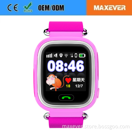 Touch Screen Phone Call Q90 Children GPS Tracker Smart Watch For Kids